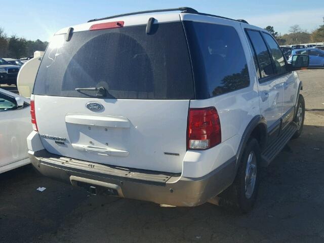 1FMPU18L94LA42609 - 2004 FORD EXPEDITION WHITE photo 4