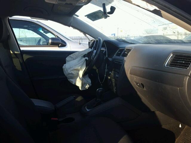 3VW2K7AJ0EM241187 - 2014 VOLKSWAGEN JETTA BASE BLACK photo 5