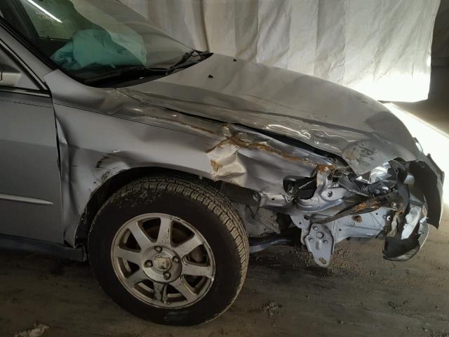 1HGCG56742A159340 - 2002 HONDA ACCORD SE SILVER photo 9