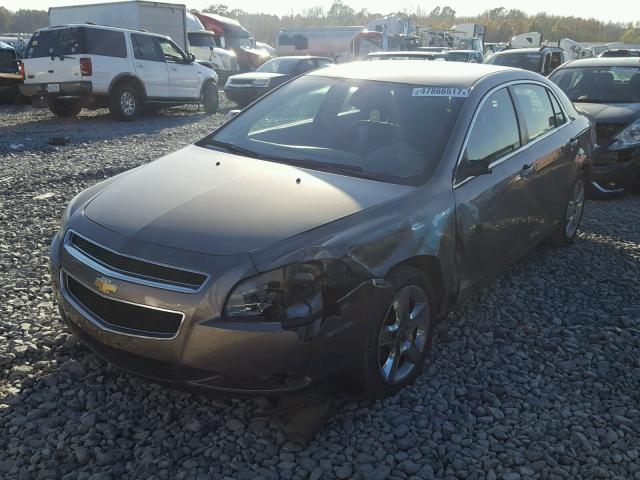 1G1ZA5EU4CF213783 - 2012 CHEVROLET MALIBU LS GRAY photo 2