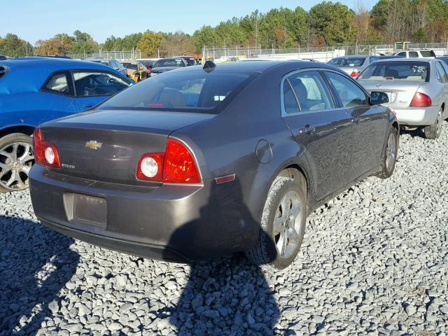 1G1ZA5EU4CF213783 - 2012 CHEVROLET MALIBU LS 灰色 照片 4