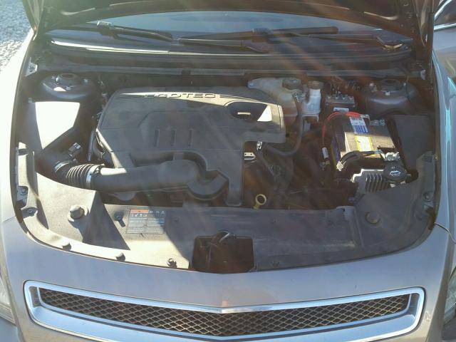 1G1ZA5EU4CF213783 - 2012 CHEVROLET MALIBU LS 灰色 照片 7