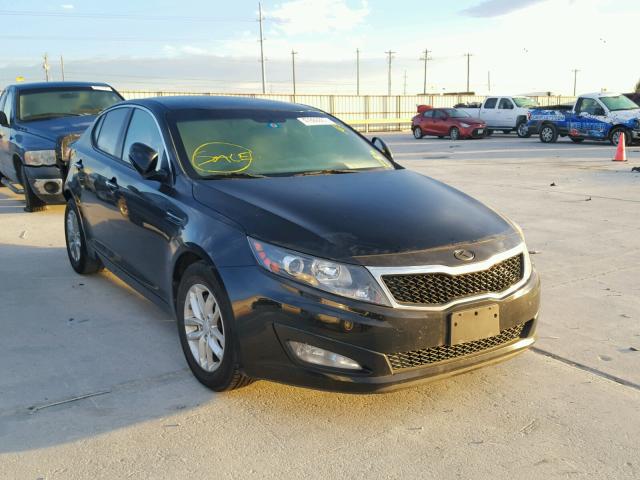 KNAGM4A71C5288508 - 2012 KIA OPTIMA LX BLACK photo 1