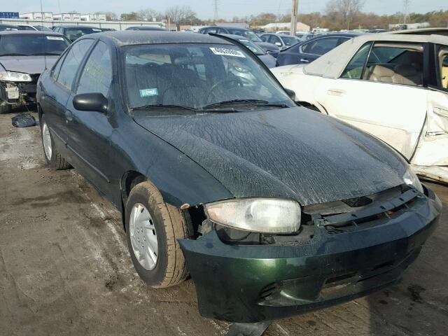 1G1JC52F937224740 - 2003 CHEVROLET CAVALIER GREEN photo 1