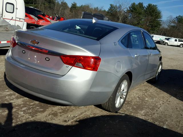 2G1125S32F9203286 - 2015 CHEVROLET IMPALA LT SILVER photo 4