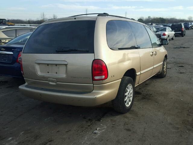 1C4GP44G8YB508676 - 2000 CHRYSLER TOWN & COU 金色 照片 4