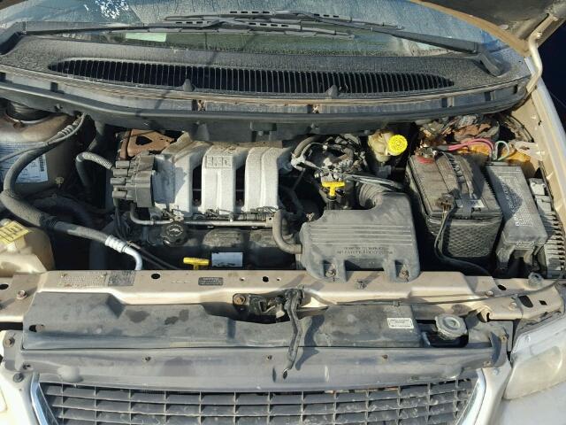1C4GP44G8YB508676 - 2000 CHRYSLER TOWN & COU 金色 照片 7