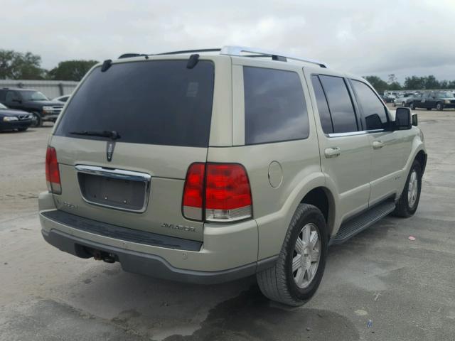 5LMEU68H53ZJ34017 - 2003 LINCOLN AVIATOR TAN photo 4