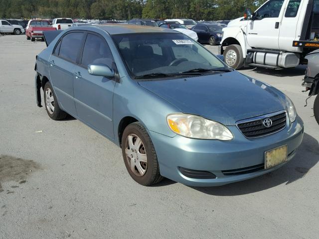 1NXBR32E26Z614635 - 2006 TOYOTA COROLLA CE GREEN photo 1