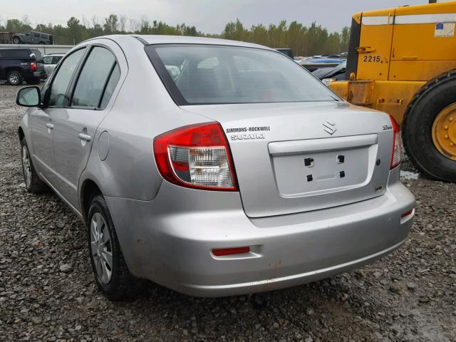 JS2YC5A25A6310284 - 2010 SUZUKI SX4 LE GRAY photo 3