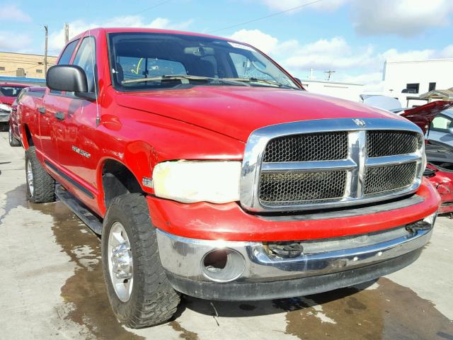 1D7KS28D85J634329 - 2005 DODGE RAM 2500 S Qırmızı foto 1