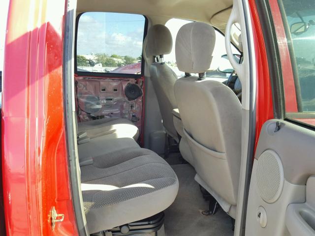 1D7KS28D85J634329 - 2005 DODGE RAM 2500 S Qırmızı foto 6
