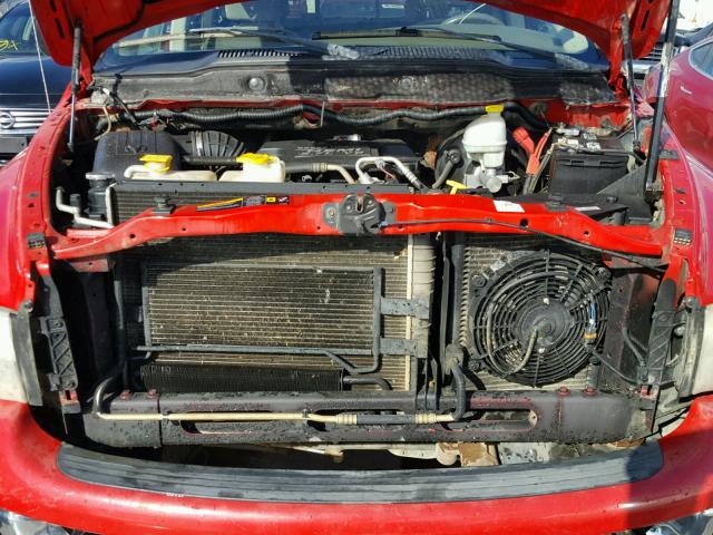 1D7KS28D85J634329 - 2005 DODGE RAM 2500 S Qırmızı foto 7