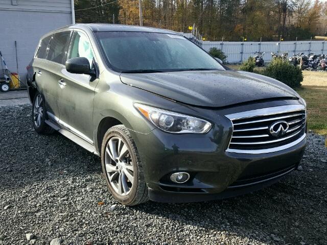 5N1AL0MN6DC310557 - 2013 INFINITI JX35 BASE CHARCOAL photo 1