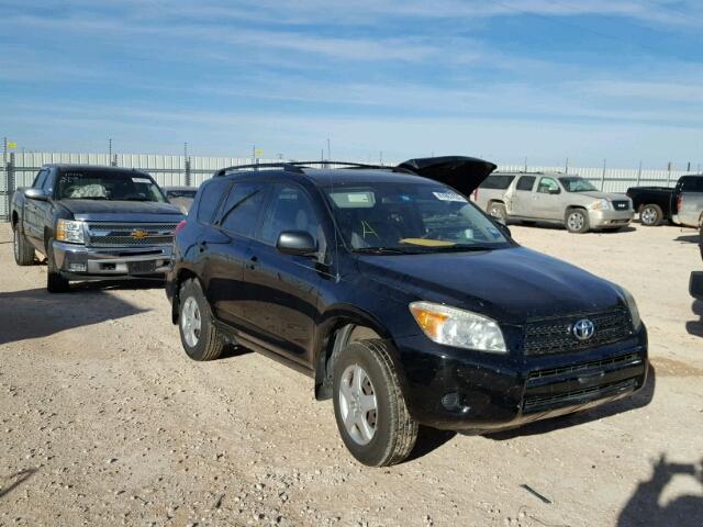 JTMZD33V286073688 - 2008 TOYOTA RAV4 BLACK photo 1