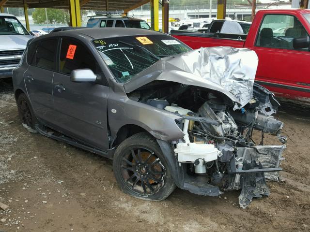 JM1BK143651241639 - 2005 MAZDA 3 HATCHBAC GRAY photo 1