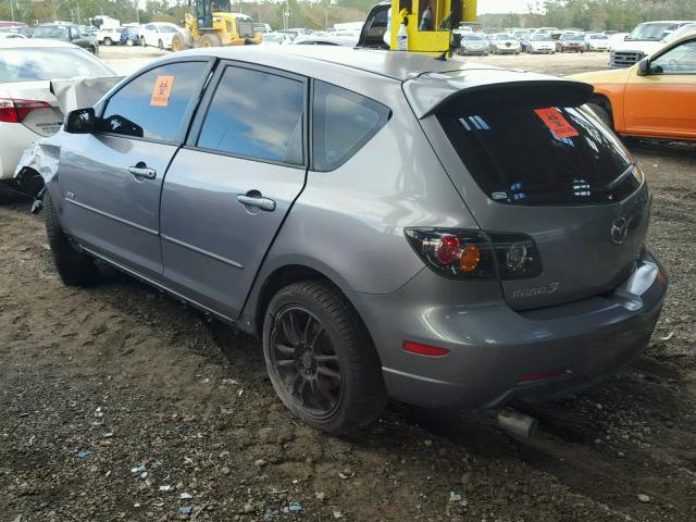 JM1BK143651241639 - 2005 MAZDA 3 HATCHBAC GRAY photo 3