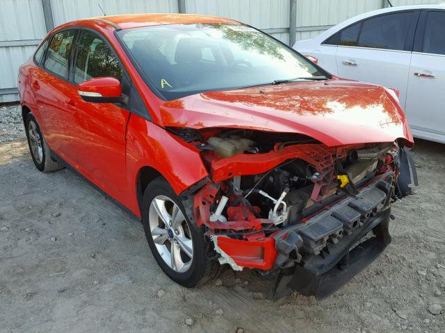 1FADP3F22DL344687 - 2013 FORD FOCUS SE RED photo 1