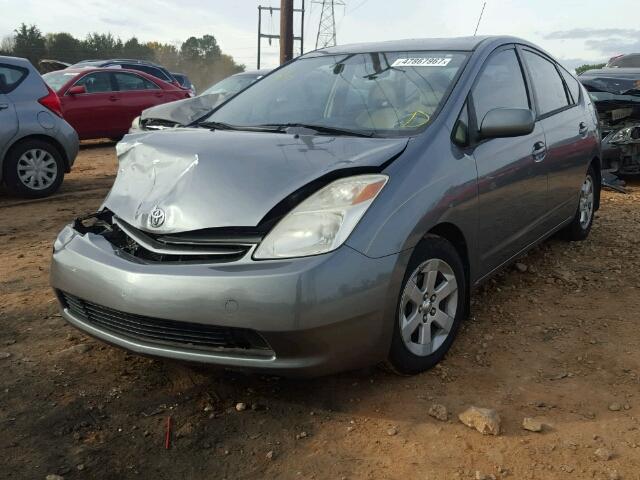 JTDKB20U153033919 - 2005 TOYOTA PRIUS GRAY photo 2