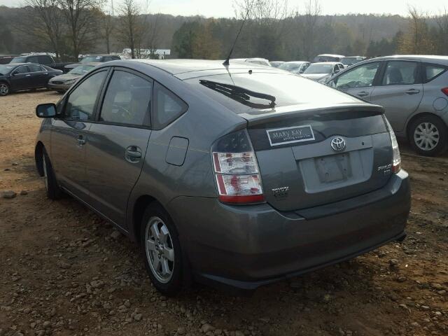 JTDKB20U153033919 - 2005 TOYOTA PRIUS GRAY photo 3