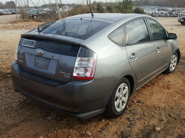 JTDKB20U153033919 - 2005 TOYOTA PRIUS GRAY photo 4