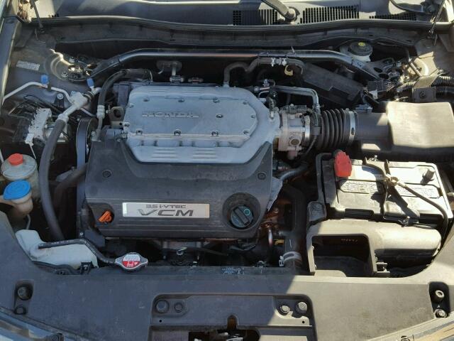 1HGCS22819A012009 - 2009 HONDA ACCORD EXL GRAY photo 7