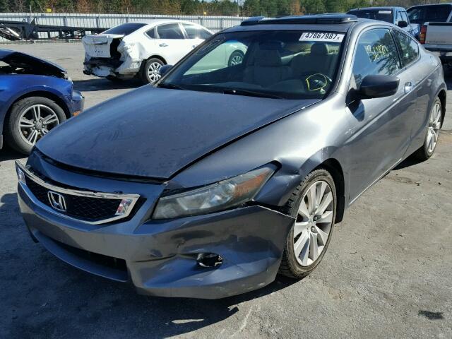 1HGCS22819A012009 - 2009 HONDA ACCORD EXL GRAY photo 9