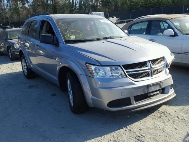 3C4PDCAB5GT162322 - 2016 DODGE JOURNEY SE SILVER photo 1