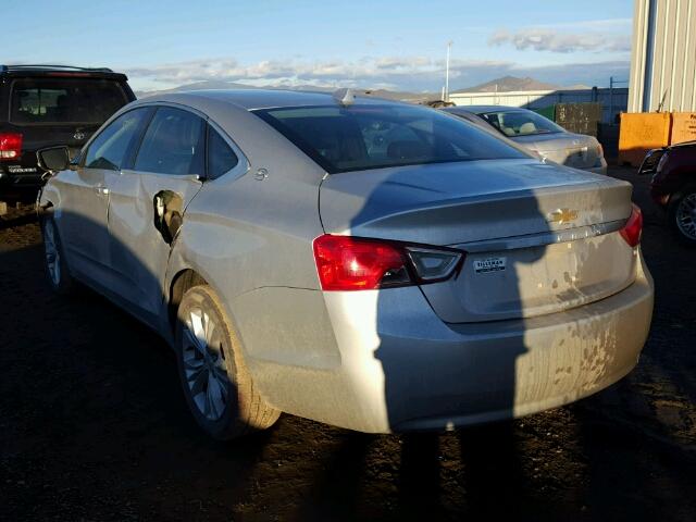 1G1125S39EU112128 - 2014 CHEVROLET IMPALA LT SILVER photo 3