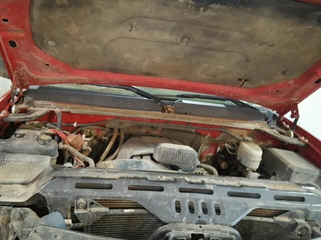 1GT02ZCG1BZ404351 - 2011 GMC SIERRA K25 RED photo 7