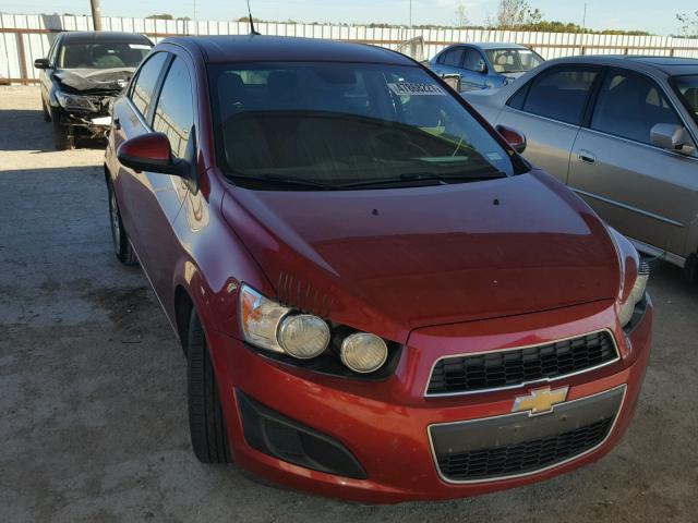 1G1JC5SH7E4240084 - 2014 CHEVROLET SONIC LT RED photo 1