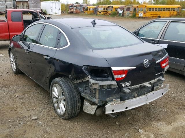 1G4PS5SK5D4218417 - 2013 BUICK VERANO BLACK photo 3