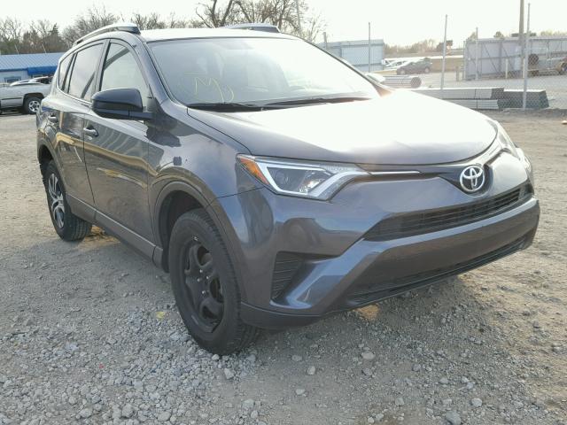 JTMZFREV2GD092326 - 2016 TOYOTA RAV4 LE GRAY photo 1