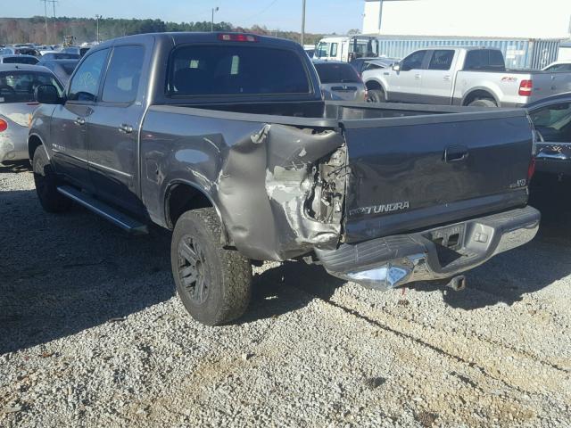 5TBET34134S442235 - 2004 TOYOTA TUNDRA DOU GRAY photo 3