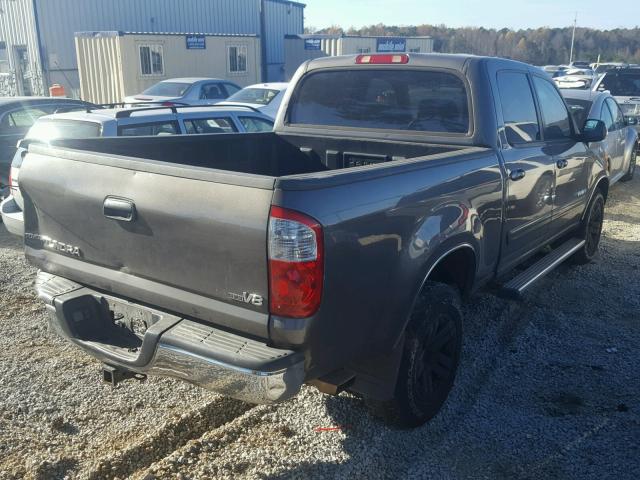 5TBET34134S442235 - 2004 TOYOTA TUNDRA DOU GRAY photo 4