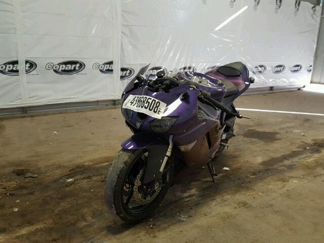 JKAZX4P117A024332 - 2007 KAWASAKI ZX600 P PURPLE photo 2