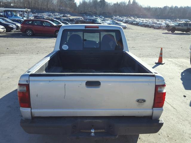 1FTYR10D22TA73700 - 2002 FORD RANGER SILVER photo 6