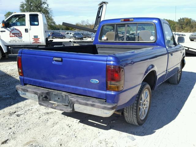 1FTCR10A4TUB33049 - 1996 FORD RANGER PURPLE photo 4