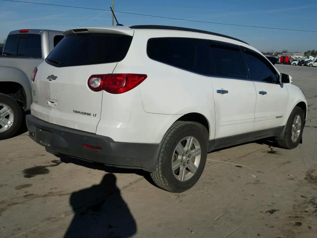 1GNER23D59S181871 - 2009 CHEVROLET TRAVERSE L WHITE photo 4