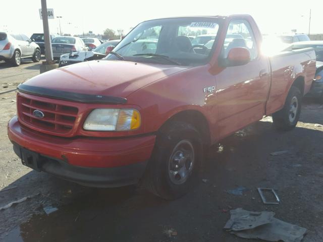 1FTRF17223NA83666 - 2003 FORD F150 RED photo 2