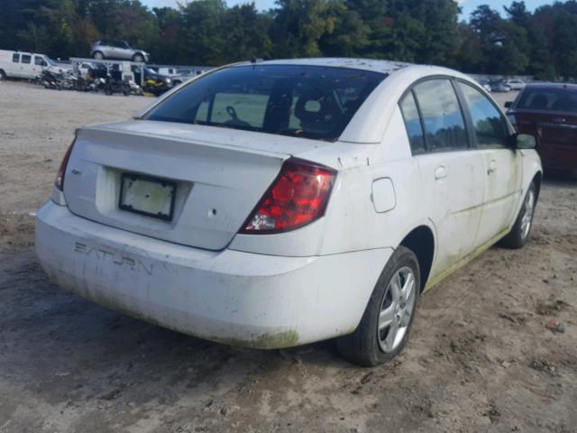 1G8AJ55F87Z151177 - 2007 SATURN ION LEVEL WHITE photo 4
