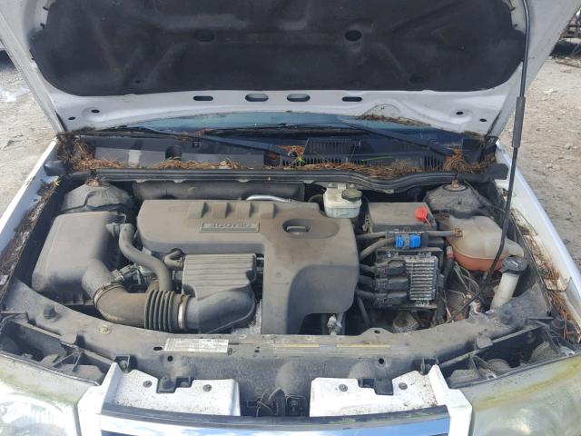 1G8AJ55F87Z151177 - 2007 SATURN ION LEVEL WHITE photo 7