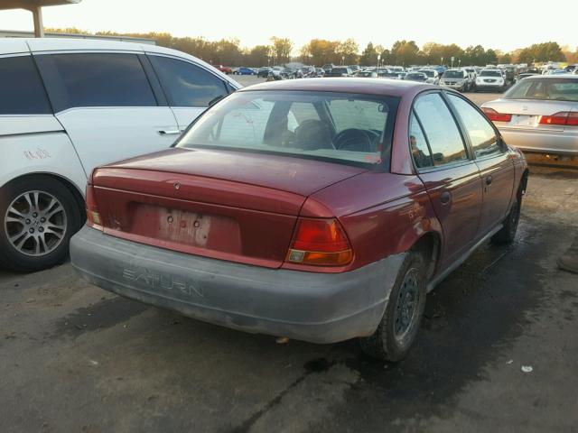 1G8ZH5286XZ122961 - 1999 SATURN SL1 MAROON photo 4