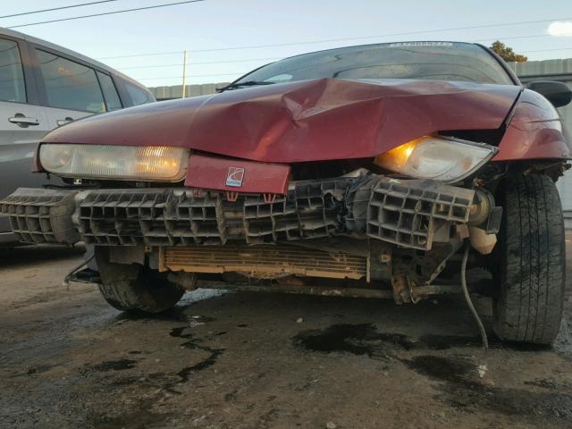 1G8ZH5286XZ122961 - 1999 SATURN SL1 MAROON photo 9