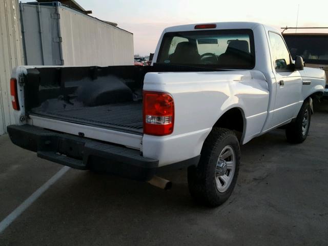 1FTYR11U58PA91883 - 2008 FORD RANGER WHITE photo 4