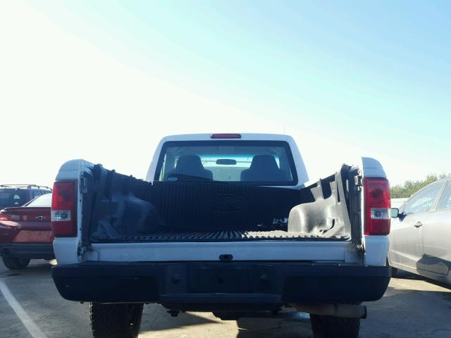 1FTYR11U58PA91883 - 2008 FORD RANGER WHITE photo 6