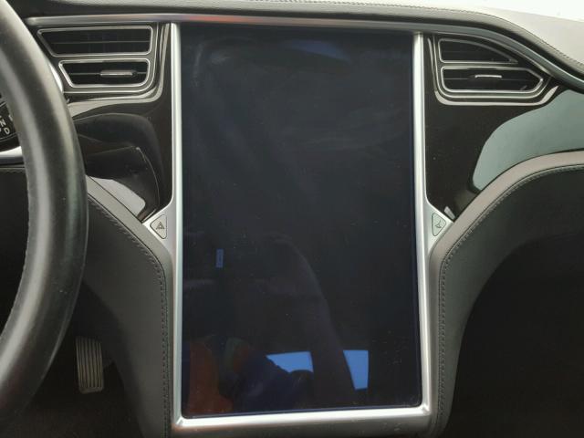 5YJSA1S16EFP33678 - 2014 TESLA MODEL S GRAY photo 9