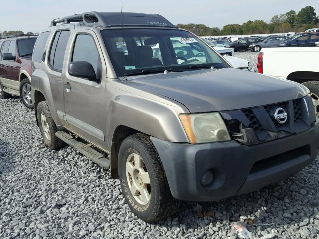 5N1AN08U15C604333 - 2005 NISSAN XTERRA OFF TAN photo 1