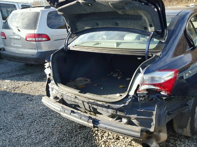 1HGCR2F36EA291025 - 2014 HONDA ACCORD LX BLUE photo 9