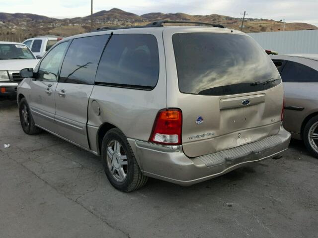 2FMZA52493BB92616 - 2003 FORD WINDSTAR S TAN photo 3